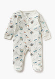 Juniors galaxy printed sleepsuits (set of 2)