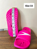 Speedo pink slides