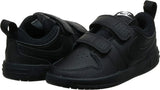 Nike solid black Pico 5 perforated shoes (Box Packaging)