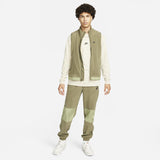 Nike men's fleece green zipped pullover (Winter)