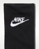 Nike black long socks (pack of 3)
