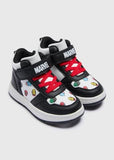 Marvel Black super heroes colorblock shoes