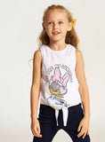 Juniors daisy duck white tshirt (Summer)