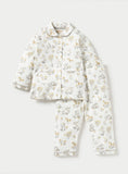Giggles Bunny floral shirt & Pyjama set (set of 2)
