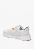 Oaklan white textured laceup men shoes (box packaging)