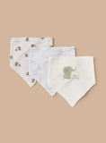 Juniors Elephant make your own magic bandana bib(set of 3)