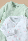 Juniors duck printed sleepsuit (set of 2)