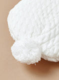 Juniors white knitted Monkey Cap(Winter)