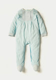 Giggles SkyBlue Fullsleeves Closedfeet Sleepsuit