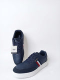 R&B navy colorblock men's shoes