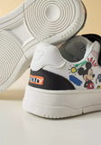 Max mickey mouse printed shoes
