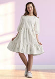 Max white embroidered frock (Winter)