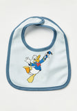 Disney Donald duck bib,cap & mittens (set of 3)