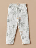 Juniors elephant & koala printed shirt & pyjama set (set of 2)