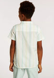 Eligo boys pastel stripped dress shirt (Summer)