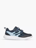 Oaklan navy colorblock textured shoes