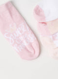 Juniors sweet little princess socks (pack  of 5)