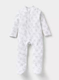 Juniors all over grey bear printed sleepsuit (Winter)