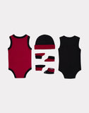Nike Jordan Black & red starter set (Pack Of 5) (Box Packaging)
