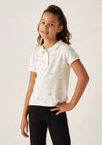 Juniors all over hearts printed polo tshirt (Summer)
