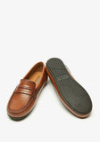 Mister Duchini Solid brown loafers (Box packaging)