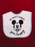 Disney Mickey happy bib(waterproof)