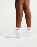 Nike multicolor logo ankle socks (pack of 3)