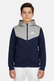 Nike navy & grey boys Zipper pullover (Winter)