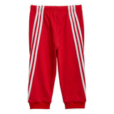 Adidas Solid Red Shirt & Jog Pants (Set Of 2) (Winter)
