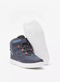 LBL navy boys single strap high shoes (Box Packaging)