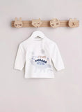 Juniors Dino Fins Printed Shirt & Pyjama Set (Set Of 2)
