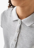 Juniors grey girls polo tshirt (Summer)