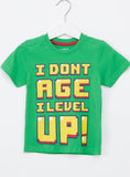 Juniors I don't age printed tshirt (Summer)