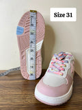 R&B star tie & die lace up shoes