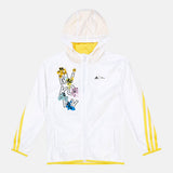 Adidas White Mickey Mouse Printed Hoodie (Winter)