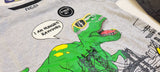 R&B green dino printed shirt & shorts set (set of 2) (Summer)