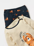 Juniors Say Cheese Printed Shirt & Pyjama Set (Set Of 2)