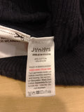 Juniors black textured turtle neck shirt (Winter)