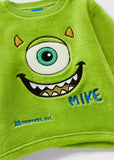 Matalan Green Mike Fleece Shirt & Pyjama Set (Set Of 2) (winter)