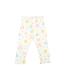 R&B sun & rainbow shirt & pyjama set (set of 2)