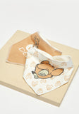 Disney Bambi print bandana bib (set of 2)