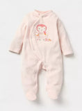 Juniors owl embroidered fleece sleepsuit (Winter)