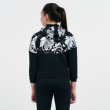 Puma girls black flower printed pullover (Winter)
