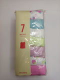 Juniors Different colours printed Girls vest (Pack of 7)