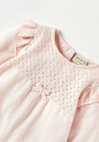 Matalan peach knitted openfeet sleepsuit (Winter)