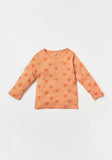 Juniors orange triangle shirt & Pyjama set (set of 2)