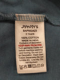 Juniors blue all over dino printed shirt