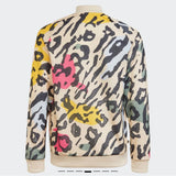 Adidas girls multicolor splash zipped pullover
