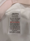 Juniors beige & white zipped sleepsuit (Winter)