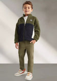 Max green furry fleece pullover (Winter)